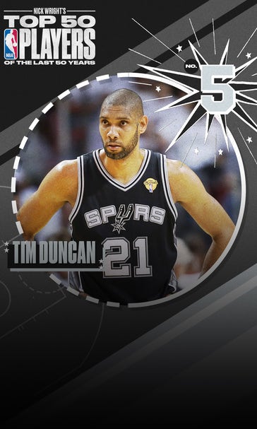 Top 50 NBA players from last 50 years: Tim Duncan ranks No. 5